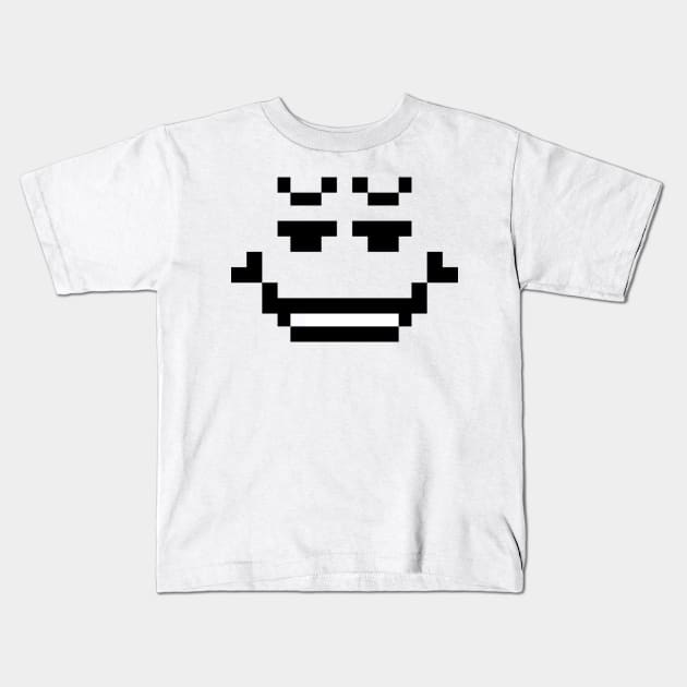 Smug Flowey Kids T-Shirt by Catburger